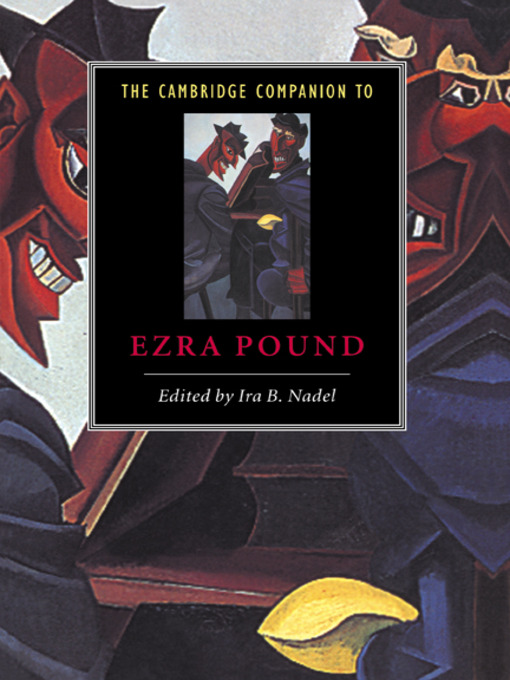 Cover image for The Cambridge Companion to Ezra Pound